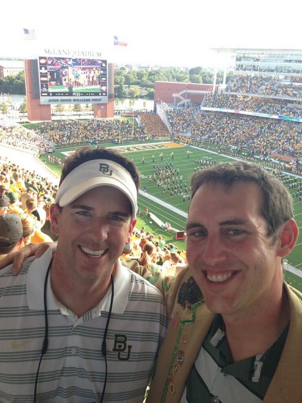 ImRobertBarnes's tweet photo. Great day to be a Baylor Bear! #sicem http://t.co/hlEr9WfHQy