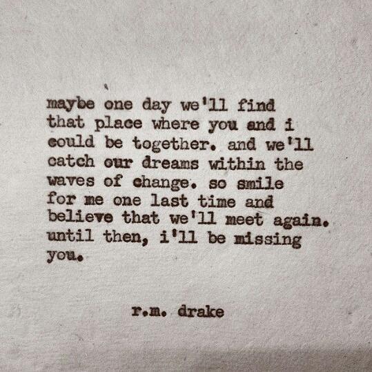 Maybe one day...