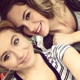 MerLeighV's tweet photo. So proud of this young woman and her accomplishments! My baby sister ❤ #Alener #SisterSelfieSunday http://t.co/YLClpxpgh8