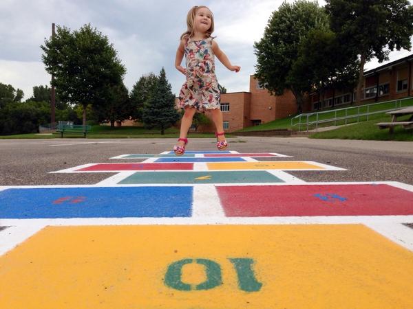 Learning some hopscotch... #10