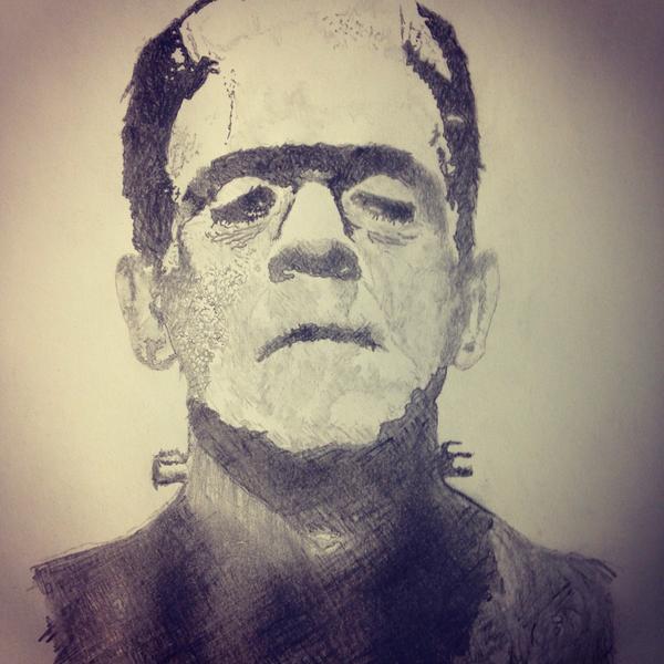 BatfishTattoo's tweet photo. Drawing of the day by Brandon Black http://t.co/4xcs1UM9gh