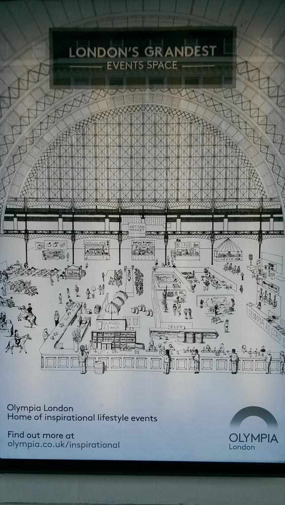 Great to be back at such a fabulous venue. <a href="/ECOVenues/">Earls Court</a> (Olympia) for <a href="/Speciality_Food/">Speciality & Fine Food Fair</a> today. Don't miss it.