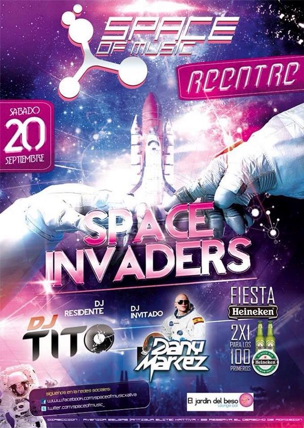 Spaceofmusic_'s tweet photo. Sábado 20 de Septiembre #SpaceInvaders #Reentre http://t.co/ELtV0wrtyM