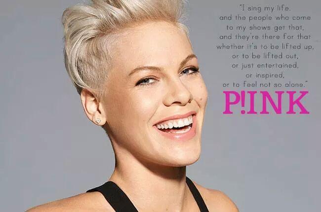 Also wishing one of our favorite artists Alicia Moore aka P!NK a very happy birthday. 
