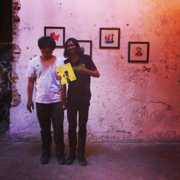 bersama <a href="/riokrisma/">RK</a> yg beli buku short story for short life urutan no.10 hehe suwun mas