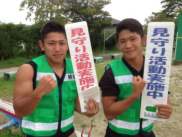 Ccnet 岐阜局 旧各務原局 番組情報 Pa Twitter 名古屋経済大学ラグビー部員が見守り隊を結成 犬山市立楽田小学校の下校時に子どもたちに対する見守り活動を行います この話題は9 17のｃ ステーションで放送します 三宅 Http T Co Jqdw7wyca0