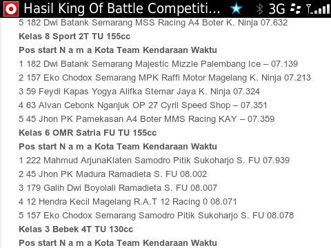 yasinmambu's tweet photo. RT @MpkOtd: Sport 2tak TU 155cc Mpk : ) http://t.co/P4dYpQb377