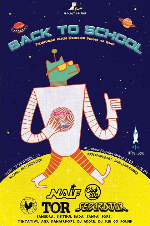 kami kembali tampil di acara launching album <a href="/SchoolOfRock_73/">School Of Rock </a>  12 September, mariii.