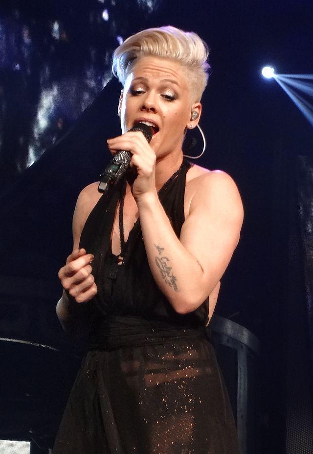 Happy 35th birthday, Alicia Beth Moore ...or P!nk,  "Angel" w/ Sarah McLachlan 