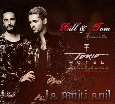  Happy 25th Birthday Bill and Tom Kaulitz, have a great day! 