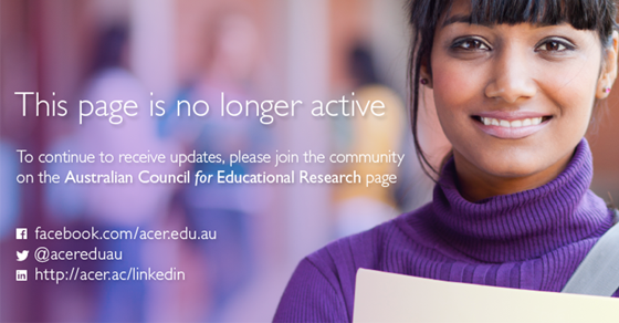 ACER Press (@acerpress) on Twitter photo 