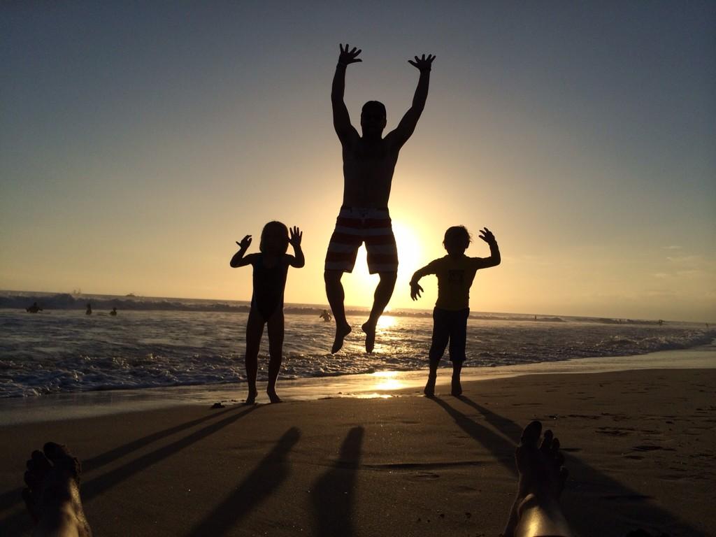 LOVE perfect end to a perfect weekend. Happy Birthday - Ava, Dash & Daddy xoxo 