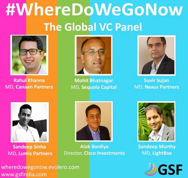 rajeshsawhney's tweet photo. Enjoyed hosting Global VC panel at #WhereDoWeGoNow2014 Big Thanks @twtrahul Suvir @nexuspartners Alok @Cisco_Invests http://t.co/vt4AnYVHyF