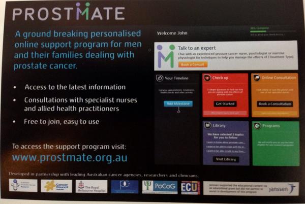 Did u grab your <a href="/PROSTMATE/">PROSTMATE</a> flyer whilst leaving the afternoon session? If not, visit the Business Centre #apcc14
