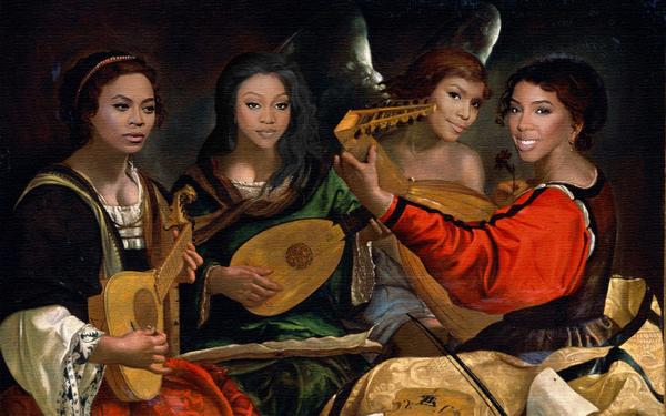 CarterPortraits's tweet photo. The exact moment Bey realized LeToya and LaTavia were no longer Destiny's Children #beyonce #carterfamilyportraits http://t.co/PFncZuIsL5