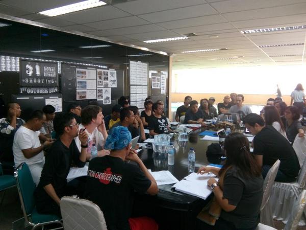 Script conference TNCFU hari ini. Semangattt 😁