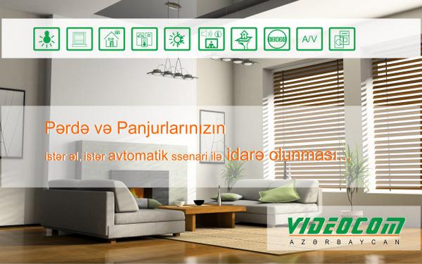#Pərdə və #Panjur #İdarəetməsi..
#smarthome #videocom #Azerbaijan #Baku #dizayn #texnologiya #motorlupərdə