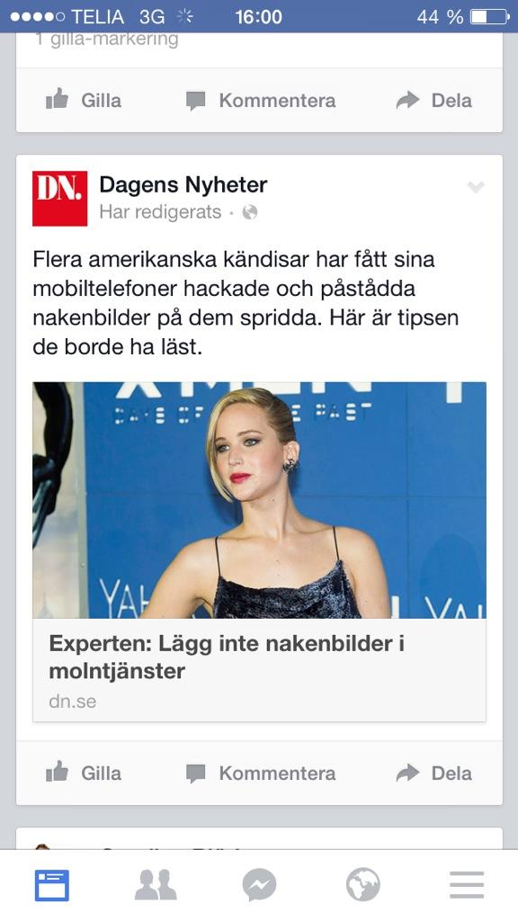 Hanna_mb's tweet photo. Tystnaden som uppstår när Veckorevyn är vettigare än DN http://t.co/qirFrmW7Fs