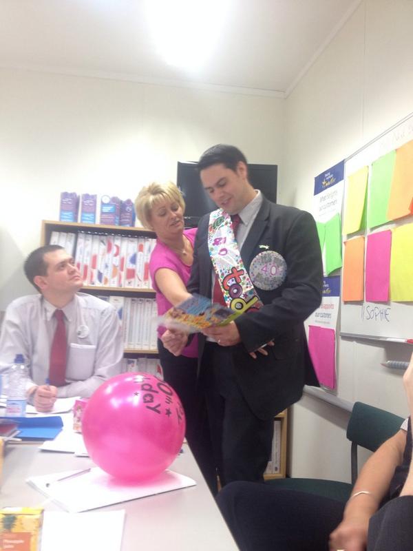 Happy Birthday for tomorrow Richard!!!! ...50 was it?!