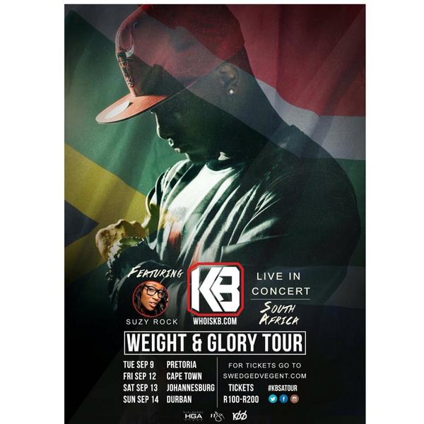 South Africa its almost time 😁 
Praying and preparing to see you! 

#KBSATour