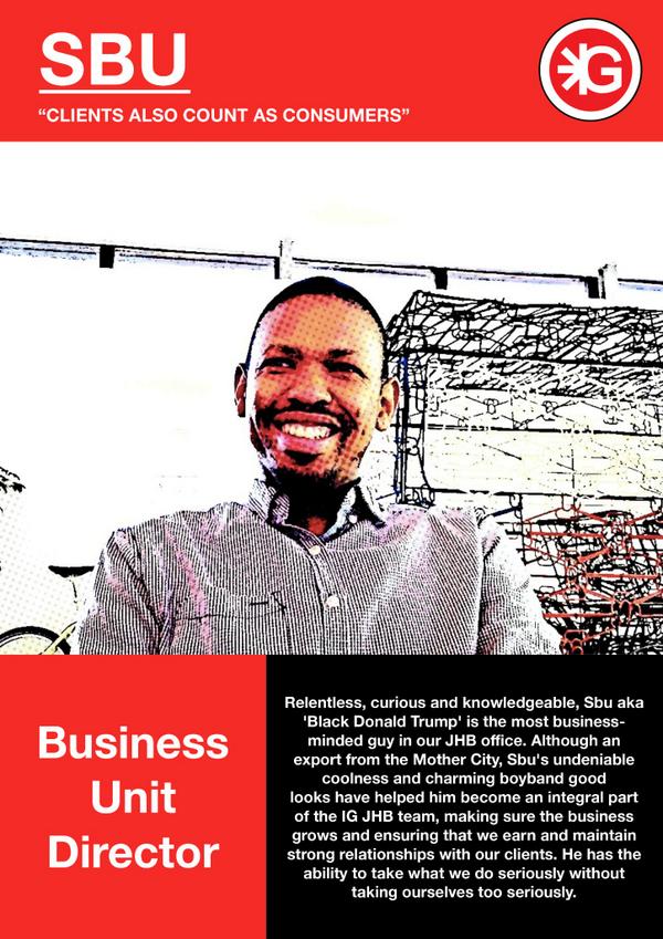 instantgrass's tweet photo. Meet Sbu, our #JHB #Business unit Director. #instantgrass #youthcollaboration http://t.co/F1GUXFHUi7