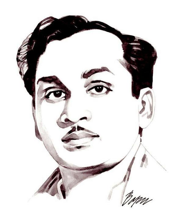 iamnagarjuna's tweet photo. #bapu this was done by bapu garu in the early 60s for nana s birthday/amazing!!! http://t.co/DASWYQR6mV