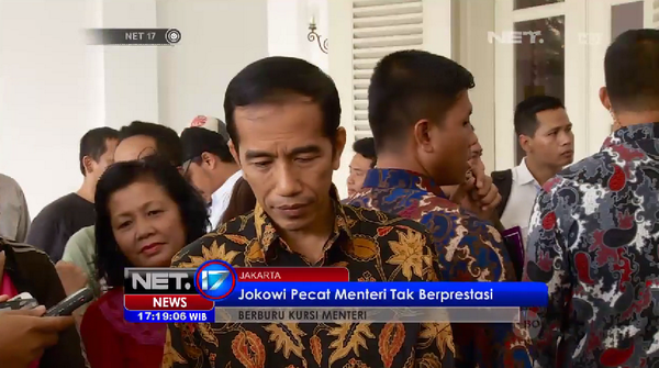 Jokowi berikrar akan pecat menteri tak berprestasi #NET17