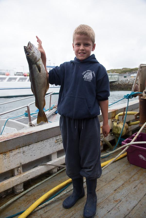 Comórtas iascaireachta (sea fishing) Féile RosaMhíl #Gaeilge Iasc is mó ag Cian Ó Conghaile seanomainnin.com/p113776448