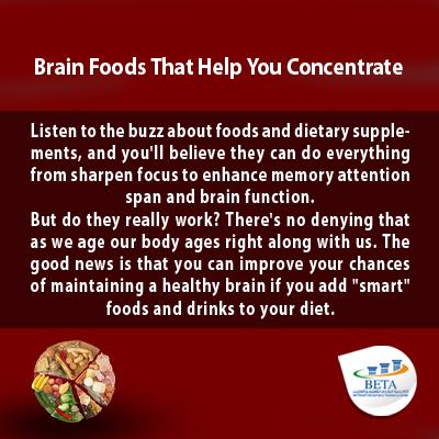 BETAAcademySA's tweet image. Brain Foods that help you concentrate
#بيتا #اكاديميةبيتا #feedyourknowledge