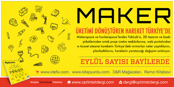 #Optimist Dergi Eylül Sayısı Bayilerde! #maker #yapıcı @Atolyeist @makerspaceizmir <a href="/Iskele47/">iskele47</a> <a href="/TrabzonHS/">Trabzon Hackerspace</a> <a href="/5dakika1/">5 dakika</a>