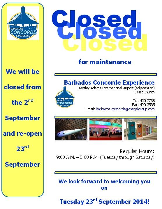 Family! Please note that we will be closed for our annual maintenance for 3 weeks. We re-open on 23rd September 2014!