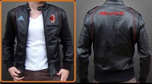 BolashopID's tweet photo. Jaket kulit ac milan. Bahan kulit semi sintesis size m l xl | 200k (belum ongkir) info or order check bio http://t.co/WZS4w0av4j