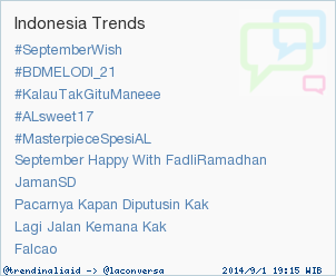 trendinaliaID's tweet photo. Trend Alert: #MasterpieceSpesiAL. More trends at http://t.co/QOJwDIZSR4 #trndnl http://t.co/CMJvaa5HCC