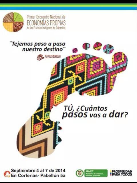 Los invito esta semana a la feria Expoindigenas en <a href="/CorferiasBogota/">Corferias</a>