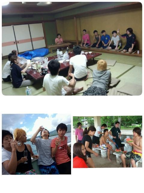 kids31th's tweet photo. 3泊4日夏合宿in天橋立！！テニス、飲会、バナナボート、BBQ���クルージング、カレー作り、観光、幹部交代式！���あり！笑いあり！の濃い合宿になりました！KIDS最高！ http://t.co/C1Yj6SmL6c