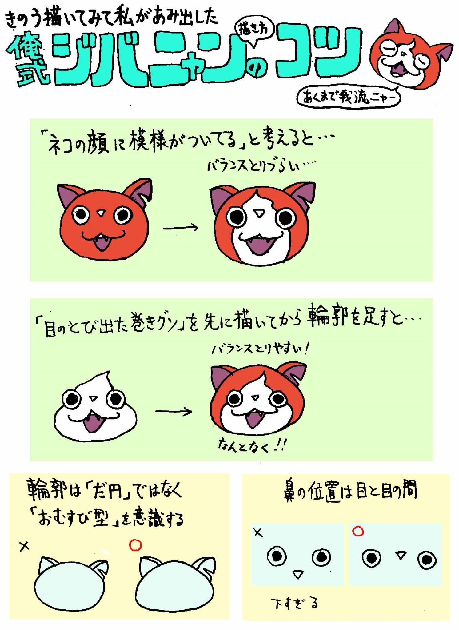 白蔵 盈太 Nirone 短編集 5分後に美味しいラスト 河出書房新社に作品収録 Auf Twitter 昨日 妖怪ウォッチ のジバニャン の絵を模写してて思ったけど ジバニャンって簡単な造形の割に意外とバランスが難しくて なかなかジバニャンっぽさが出ない で 試行錯誤 白蔵 盈太 Nirone 短編集 5分後に美味しいラスト 河出書房新社に作品収録 Auf Twitter 昨日 妖怪ウォッチ のジバニャン の絵を模写してて思ったけど ジバニャンって簡単な造形の割に意外とバランスが難しくて なかなかジバニャンっぽさが出ない で 試行錯誤