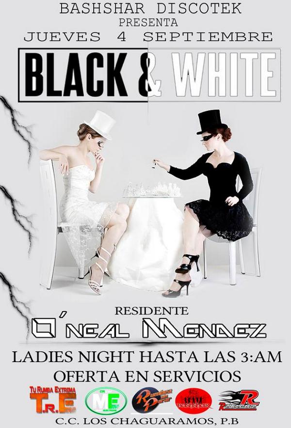 DjOnealMendez's tweet photo. @ImpelablEventos Jue.4 Sept. #RumbaBlackAndWhite @BASHSHARDISCO1 #LadiesNightHastaLas3am @DjOnealMendez Impelable http://t.co/Sssxp9FSlM