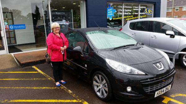 SnowsPeugeot's tweet image. DONE DEAL: Diane Ayers has moved to a new #64plate #Peugeot #207CC #transferdeadlineday