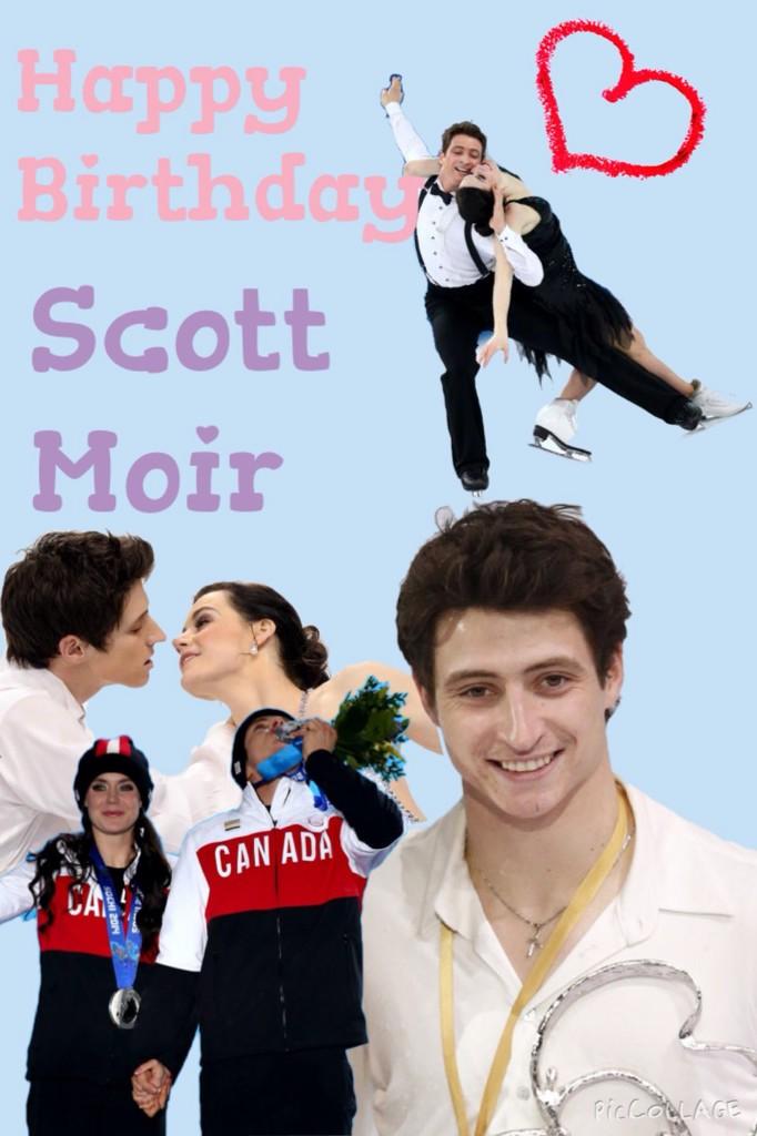 Happy birthday Scott Moir!!!!!!!!!!!! 