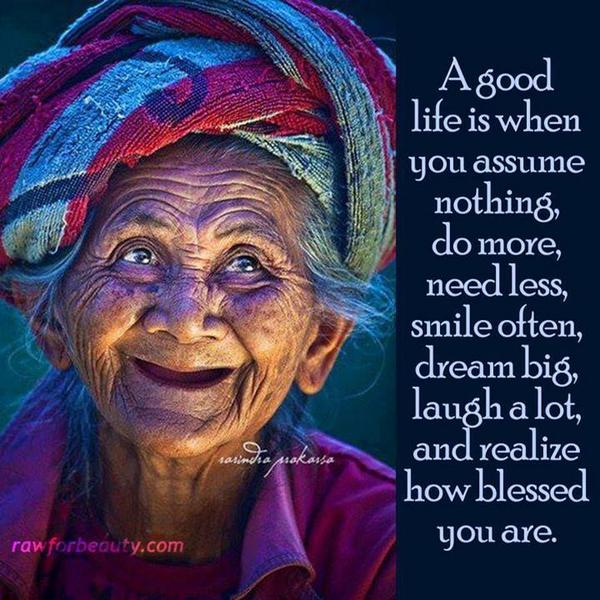 KariJoys's tweet image. A #Good Life = #Smile often, #Dream big, #Laugh a lot..
#JoyTrain #Joy #Gratitude #Love #Mindset #MentalHealth #Mindfulness #IAM #Blessed #Quote #ThursdayMorning #ThursdayThoughts #ThursdayMotivation #ThankfulThursday