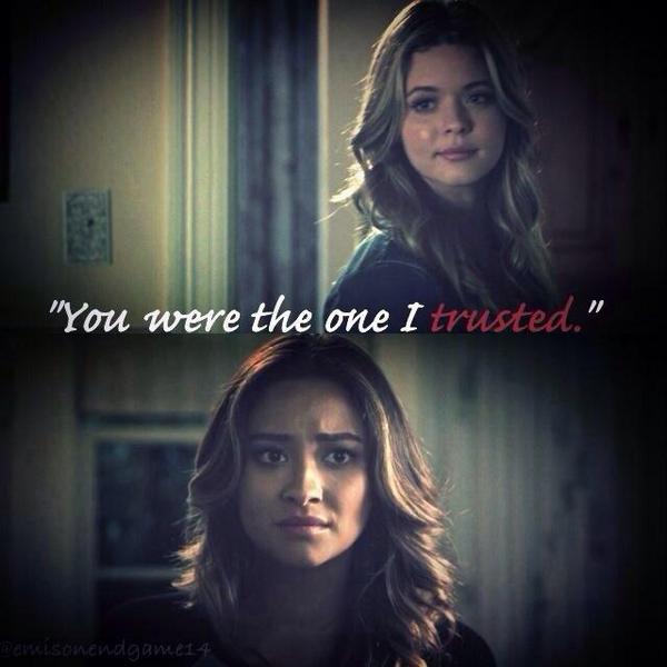 Ashley7329's tweet photo. #pllEmison "you were the one I trusted." Favorite quote http://t.co/Pd0UGdCUEX