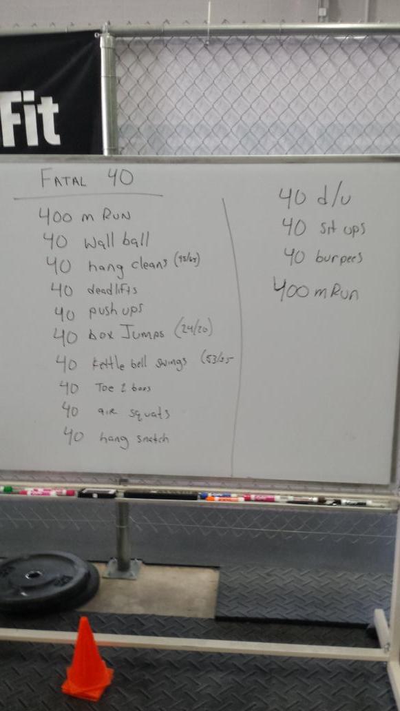 itsearlbrah's tweet photo. This was fun. #fatal40 #WOD #cfrc http://t.co/k3hNHceFcM