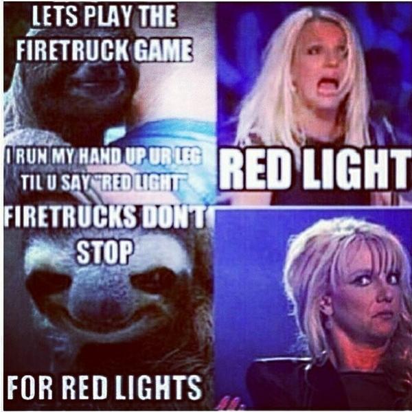 AFireStation's tweet image. Found this cool photo, not mine #FireTruck #FireFighter #RapeSloth #RedLight #TrueStory #NoMeansYes