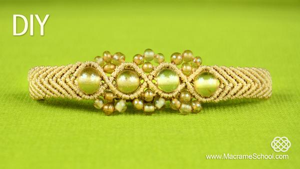 macrame school bracelets