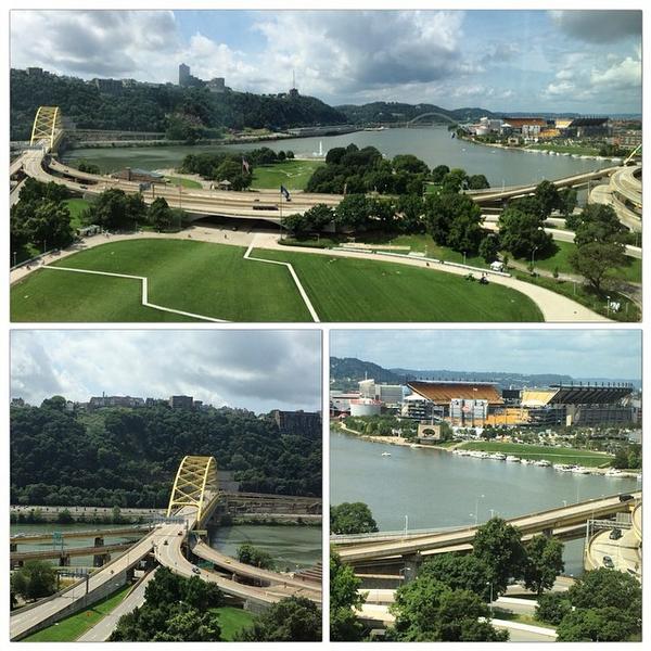 layoverlife's tweet image. Good morning Pittsburgh! Room view! 🙌🙌 #steelers #heinzfeild #threerivers #Pittsburgh #t... ift.tt/1umTPUa