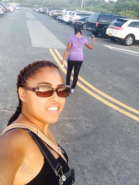 out taking selfies with the sissy n my JOW #LastOfTheSummer😍😍😍