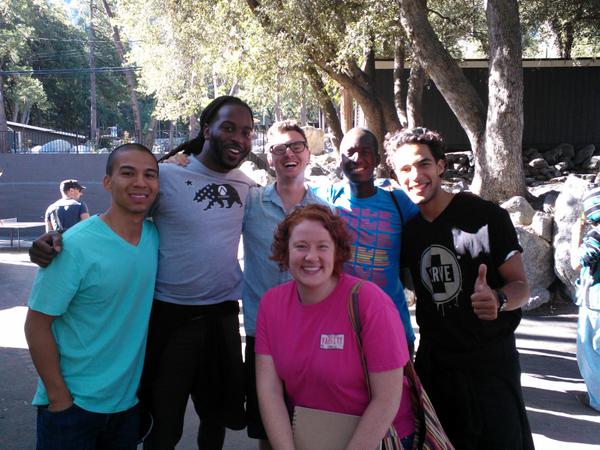 salsamama's tweet photo. New friends+new recipes= #mtn2014 @dustinabaker @trulymeldill http://t.co/BFf0GE8gTk
