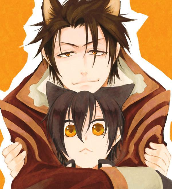 Xavierofdark's tweet image. Me and Alvin , he's my senpai