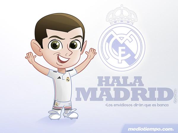mediotiempo's tweet photo. 'Chicharito' blanco... El cartón de Qucho http://t.co/fE2qh5nuLN http://t.co/rLyAA1r7Zr