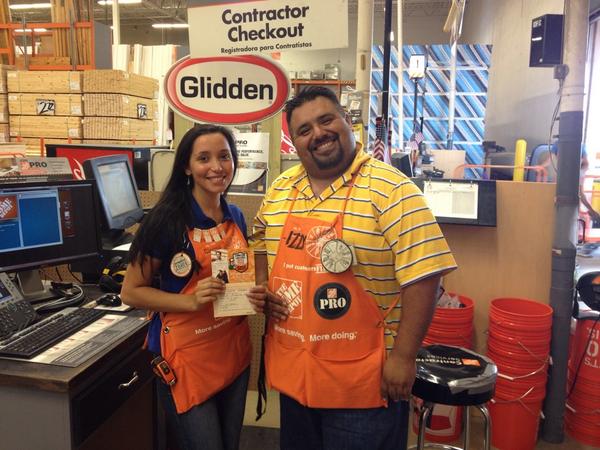 ForumHomeDepot's tweet photo. Congratulations to PASA Clarissa getting four new commercial accounts last week. #drivingpro #letsdothis http://t.co/Z9TfDQeq7b